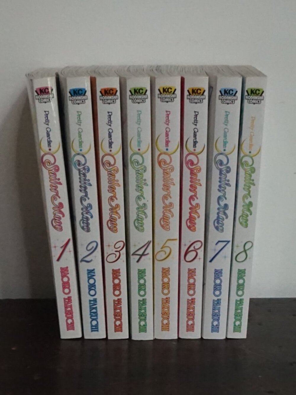 Sailor Moon Paperback Book Pretty Guardian series 1 2 3 4 5 6 7 8
